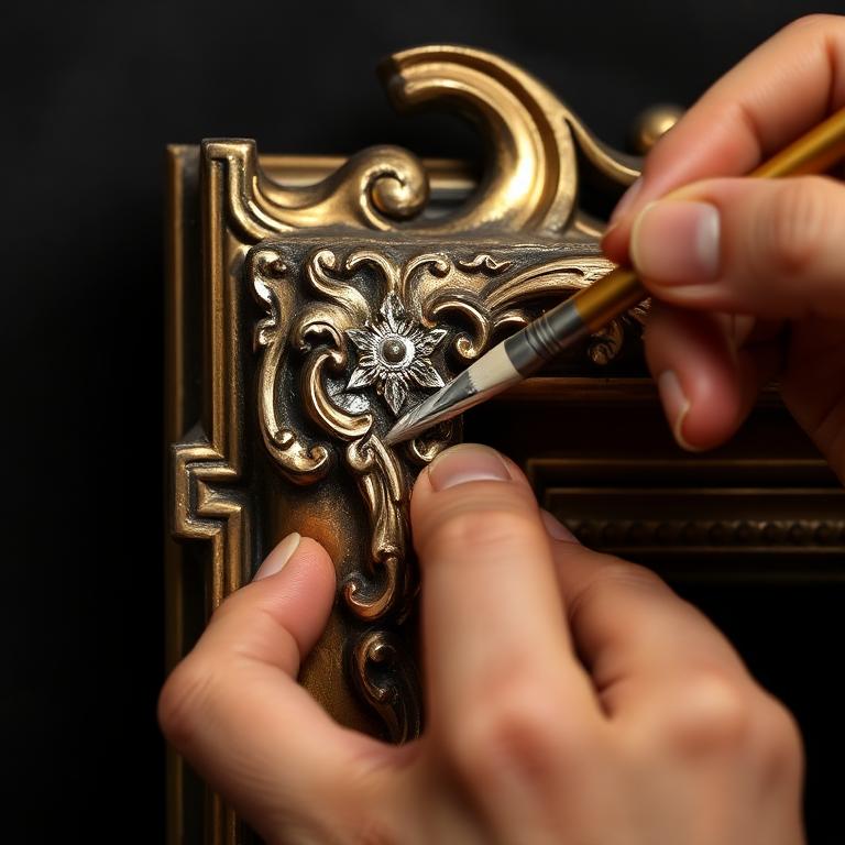 Hand-Gilding Corners